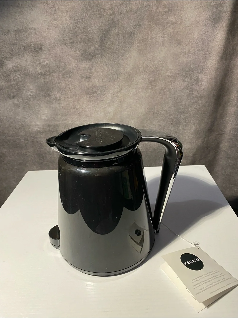 Keurig 2.0 K-Carafe Replacement Coffee Pot Pitcher Black Thermal 4-Cup